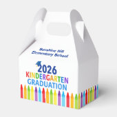 2026 Kindergarten Graduation Custom School Party Bedankdoosjes (Voorkant Zijde)