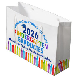 2026 Kindergarten Graduation Custom School Party Groot Cadeauzakje