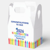 2026 Kindergarten Graduation Party Custom Graduate Bedankdoosjes (Geopend)
