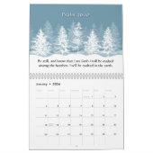 2026 KJV Bible Scripture Three Crosses Church Kalender (Jan 2026)