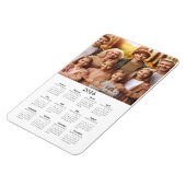 2026 Klassieke Volbloed Kalender met Foto Magneet (Linkerzijde)
