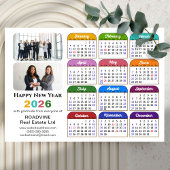 2026 Kleurenkalender US Feestdagen Corporate Magne