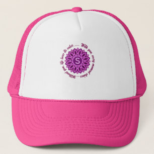 2026 KLEURRIJK MODERN GESCHENK DOCHTER ZUS MOEDER TRUCKER PET
