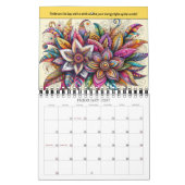 2026 Kleurrijke Bloemkalender Kalender (Feb 2027)