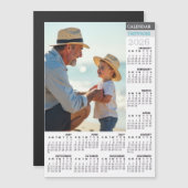 2026 Koelkast Fotokalender / Familie (Voorkant / Achterkant)