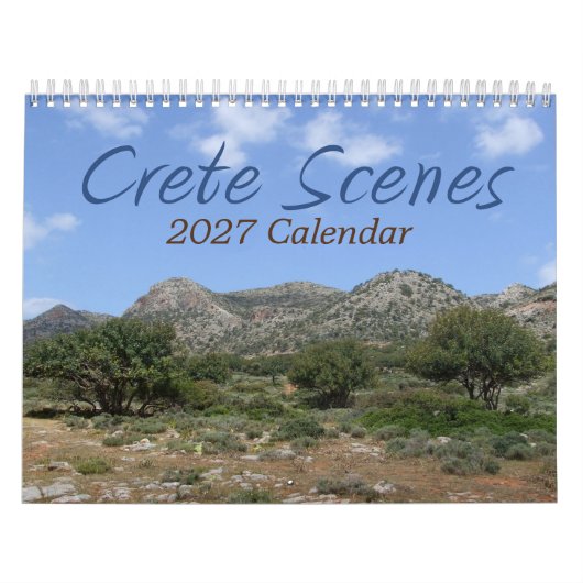 2026 Kreta, Griekenland Kalender (Hoes)