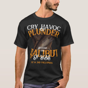 2026 Krijg Havoc Plunder Halibut van Oorlog T-shirt