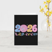 2026 L&d Crew New Years Eve Labor And Delivery Kaart (Gele Bloem)