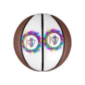 2026 Laadbalk Sticker Basketbal (Verticaal)