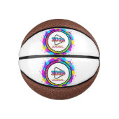 2026 Laadbalk Sticker Basketbal (Voorkant)
