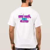 2026 Laadbalk Sticker T-shirt (Achterkant)