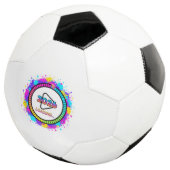 2026 Laadbalk Sticker Voetbal (Drie kwart)