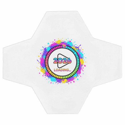 2026 Laadbalk Sticker Voetbal (Enkel)