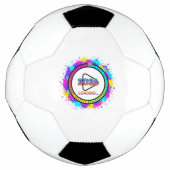 2026 Laadbalk Sticker Voetbal (Voorkant)