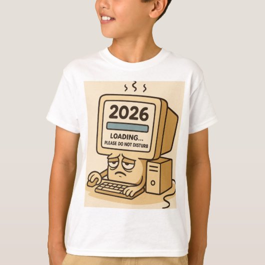“2026 Laden… Systeem Te Moe” T-shirt (Voorkant)