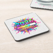 2026 Laden... Voortgangs Balk Sticker Bier Onderzetter (Linkerzijde)