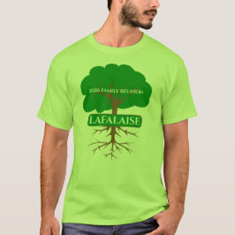 2026 LAFALAISE FAMILY Reünie T-Shirt Groen 290621