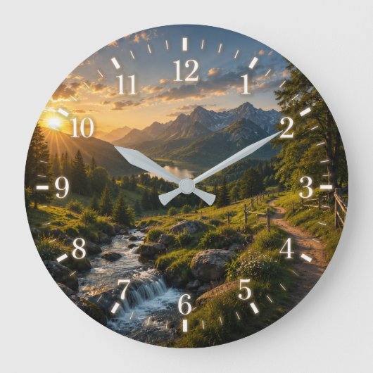 2026 Landscape Clock Grote Klok (Voorkant)