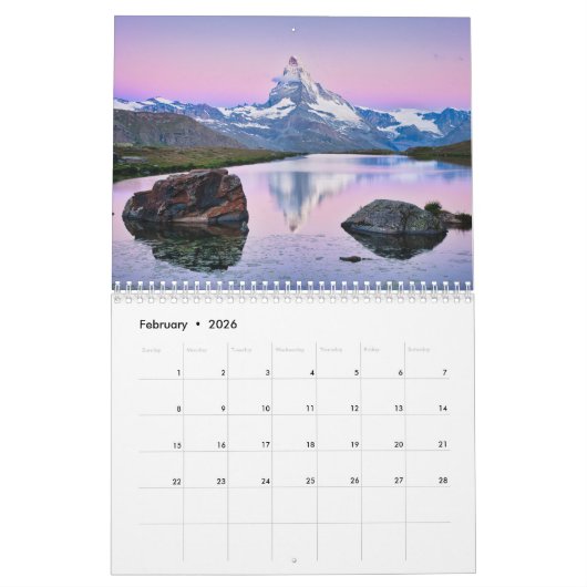 2026 Landscape photography Kalender (Feb 2026)