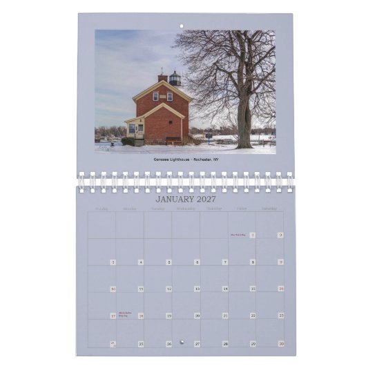 2026 Landschapsfotokalender Kalender (Jan 2027)