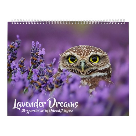 2026 Lavendel Dromen Kalender (Hoes)