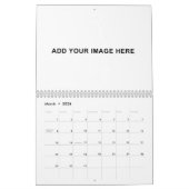 2026 Leeg uw aangepaste fotokalender Kalender (Mar 2026)