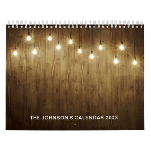 2026 Leeg uw aangepaste fotokalender Kalender