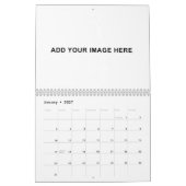 2026 Leeg uw aangepaste fotokalender Kalender (Jan 2027)