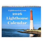 2026 LighthouseGuy.com Vuurtorenkalender Kalender (Hoes)
