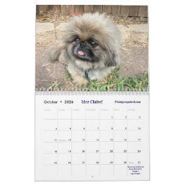 2026 Liz E.'s Pekingeeskalender Kalender