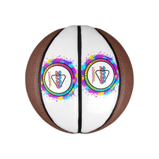 2026 Loading Progress Bar Sticker Basketbal (Verticaal)