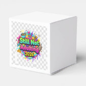 2026 Loading... Progress Bar Sticker Bedankdoosjes (Achterkant)