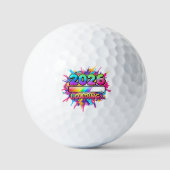 2026 Loading... Progress Bar Sticker Golfballen (Voorkant)