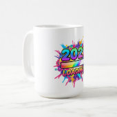 2026 Loading... Progress Bar Sticker Koffiemok (Voorkant links)