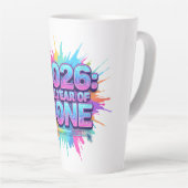 2026 Loading... Progress Bar Sticker Latte Mok (Rechterhoek)