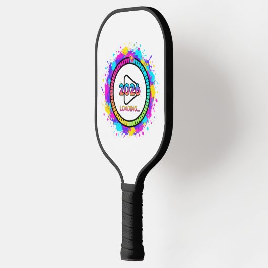 2026 Loading Progress Bar Sticker Pickleball Paddle (Links)