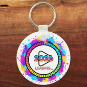 2026 Loading Progress Bar Sticker Sleutelhanger (Voorkant)