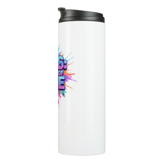 2026 Loading... Progress Bar Sticker | Vibrant New Thermosbeker (Geroteerd rechts)