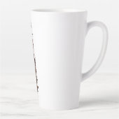 2026 Loopt Niet Goed Grappige Pinguïn Latte Mok (Rechts)