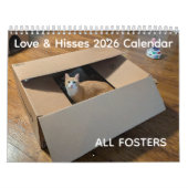 2026 Love & Hisses Calendar - ALL FOSTERS Kalender (Hoes)
