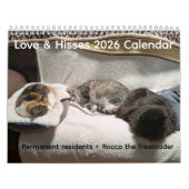 2026 Love & Hisses Calendar - Permanent Residents Kalender (Hoes)