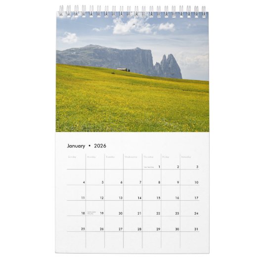 2026 Love Italy Calendar Kalender (Jan 2026)