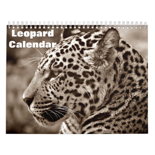 2026 Luipaard Kalender (Hoes)