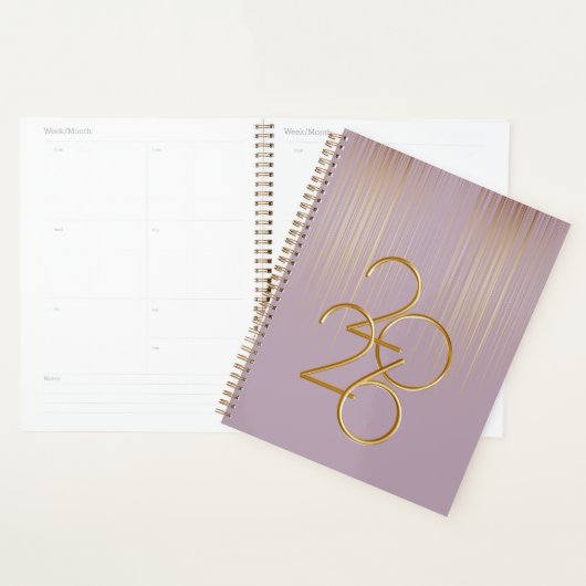 2026 Luxe Planner omslag (Display)