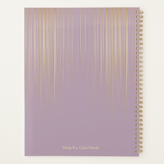 2026 Luxury Planner cover (Achterkant)