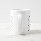 2026 Maandkalender  Grote Koffiekop (Achterkant)