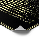 2026 Maanfase Lunar Cycles Kalender Minimalist Poster (Hoek)