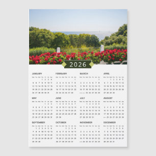 2026 Mackinac Island MI Fotokalender Magneet