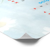 2026 Madeliefjes Vlinder Kalender Poster (Hoek)