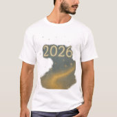 2026 Magic of New Beginnings Dreamy Golden Sky T-shirt (Voorkant)